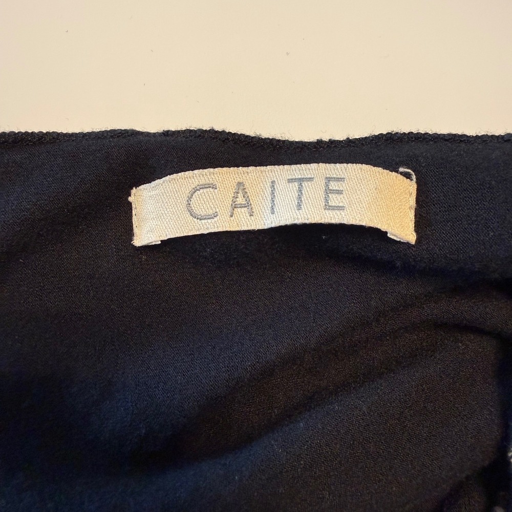 Caite Embroidered Floral Wrap Scarf Shawl Black Boho Cottagecore Artisan OS - Picture 5 of 7
